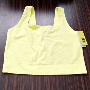 Women's seamless crop tank sz XXL New